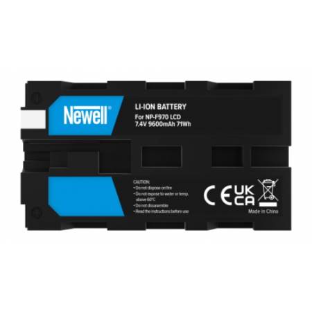 Newell NP-F970 LCD - zamiennik, akumulator Sony NP-F970, ekran LCD